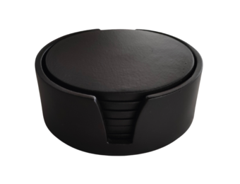 Onderzetters Nola | Mat Zwart