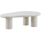 Salontafel Amy 130 cm Organisch - Japandi | Ronde poten