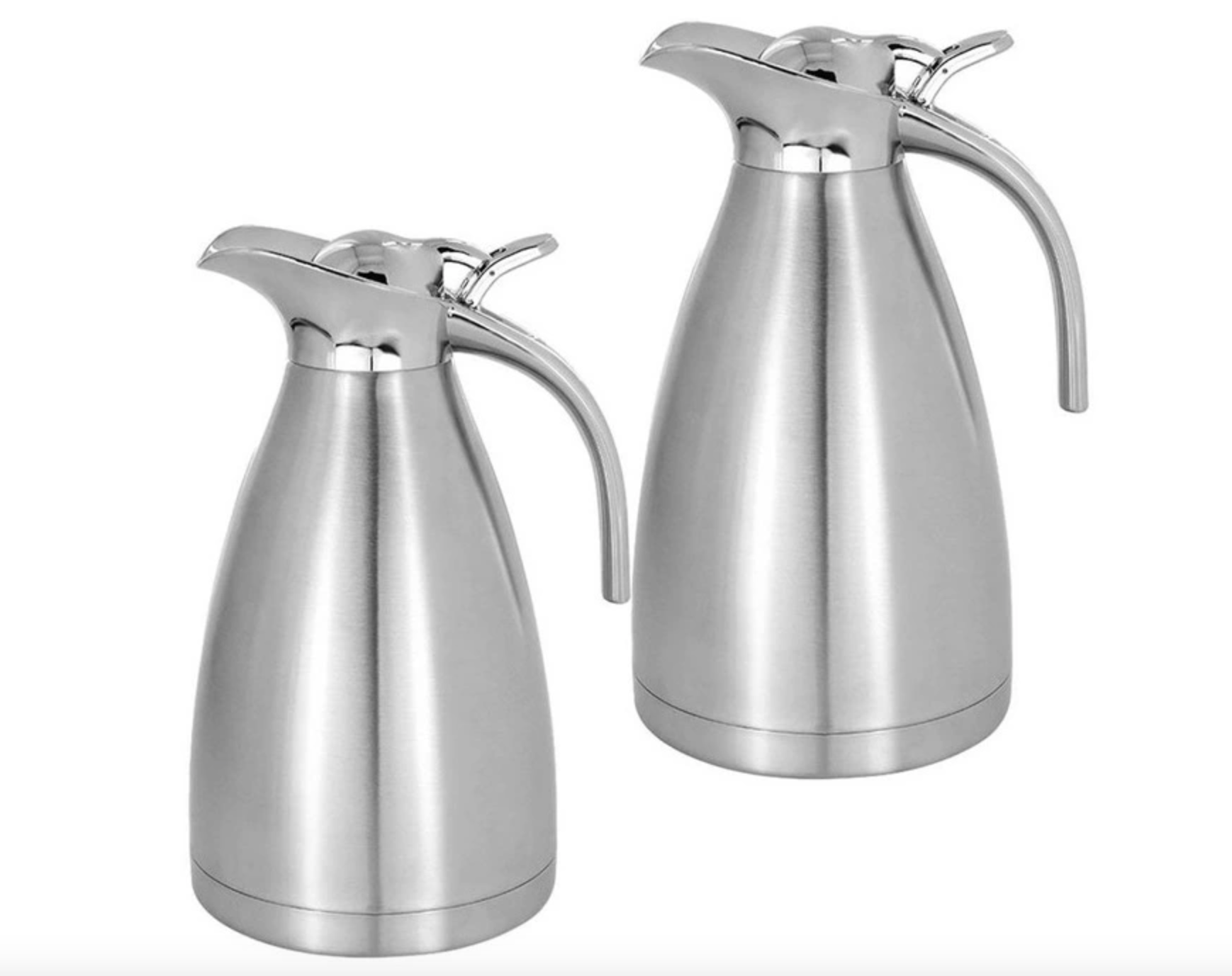 Thermoskan Bavary Zilver set van 2