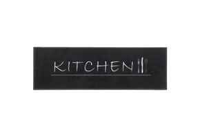 Keukenloper Zwart | 80 x 200 cm