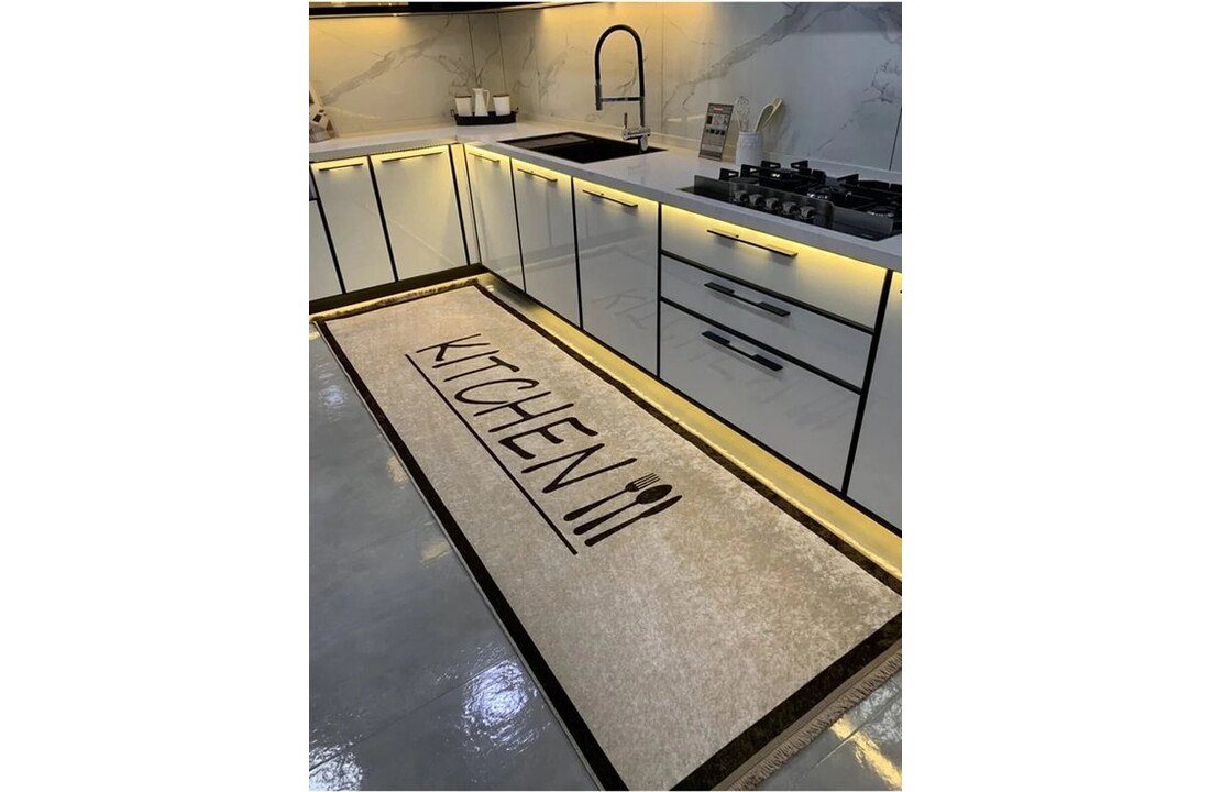 Keukenloper Bruin/Zand | 80 x 180 cm