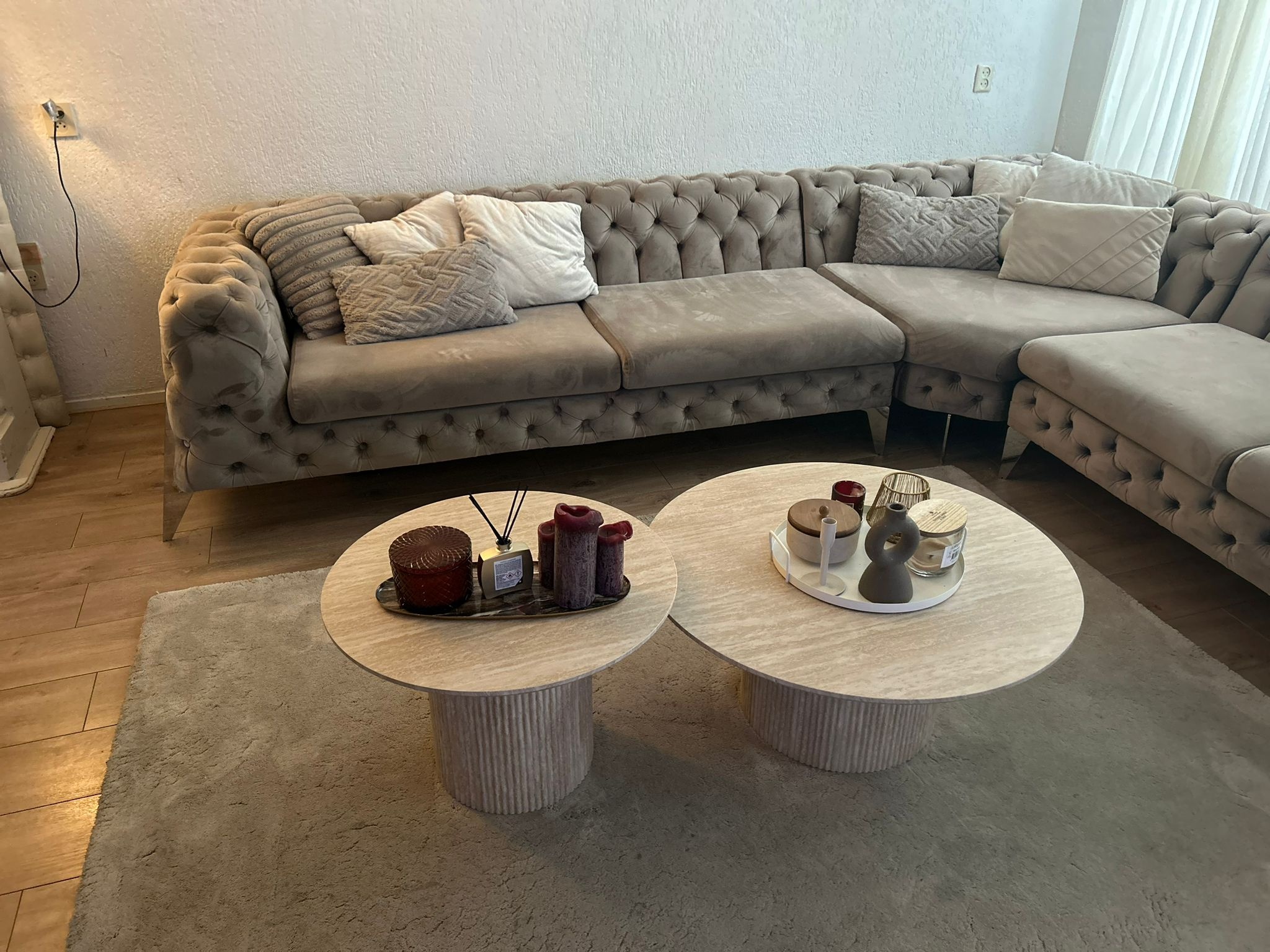 Salontafel Ronda | Light Oak Fineer - set van 2