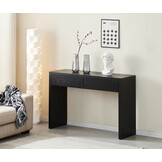 Sidetable Blackwood | Zwart met 2 lades