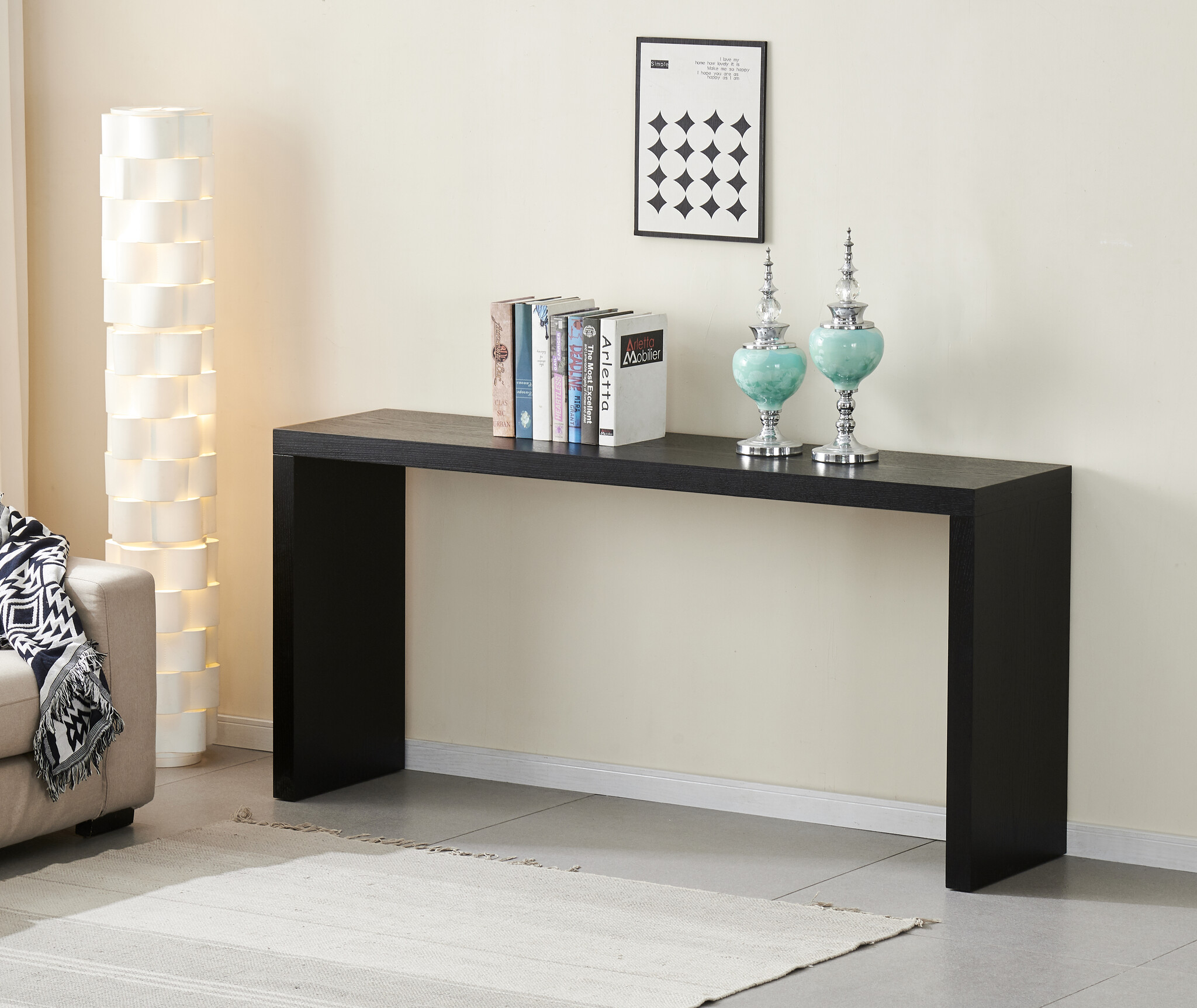 Sidetable Blackwood  | lengte 160 of 180 cm