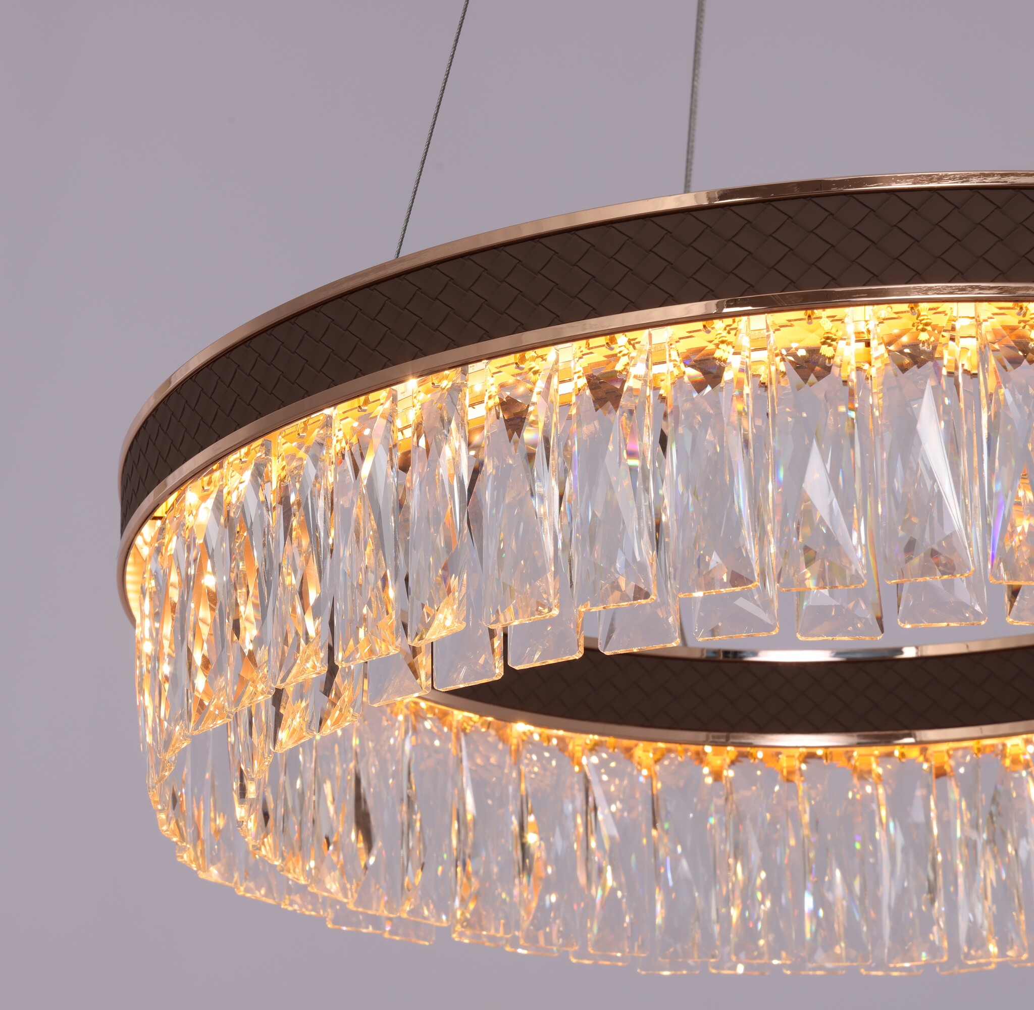 Hanglamp Rima | Rosé goud - Ø 60 cm