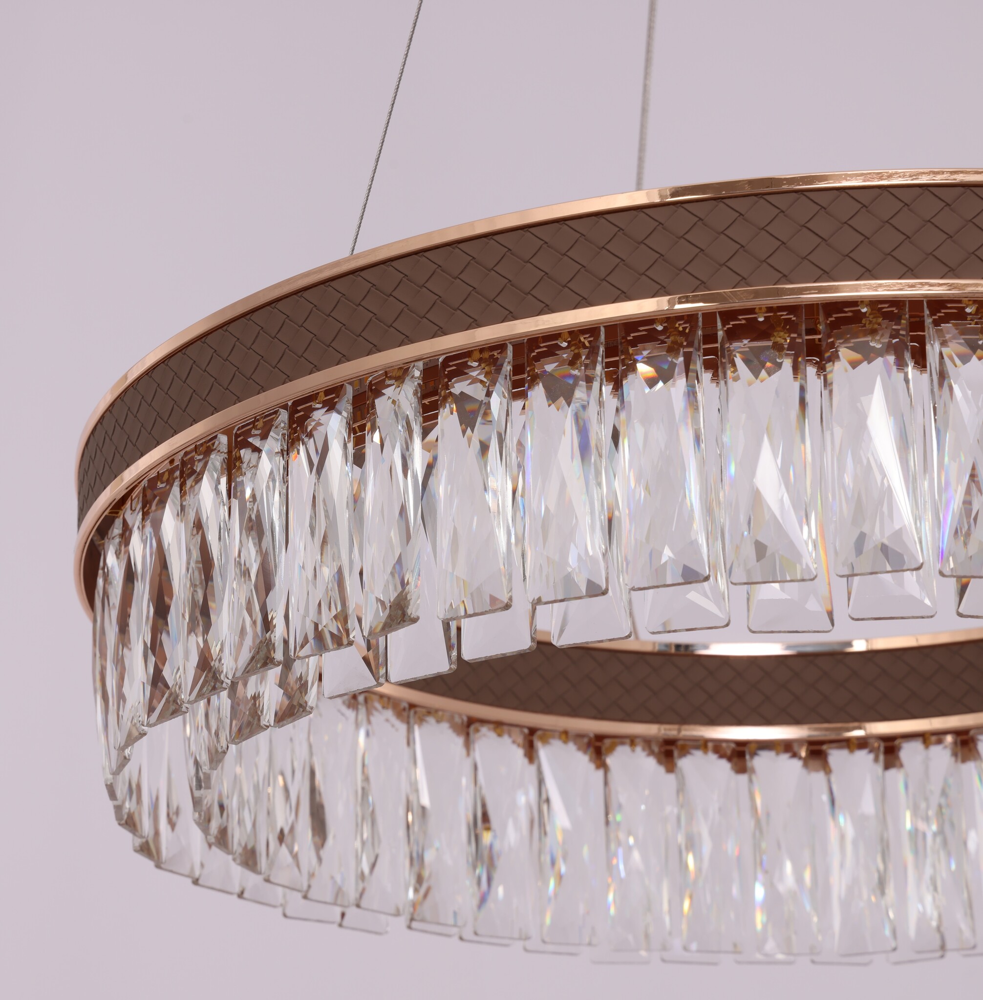 Hanglamp Rima | Rosé goud - Ø 60 cm