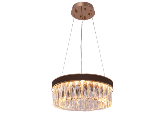 Hanglamp Rima | Rosé goud - Ø 40 cm