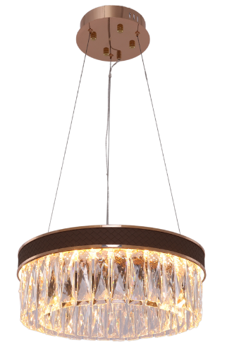 Hanglamp Rima | Rosé goud - Ø 40 cm