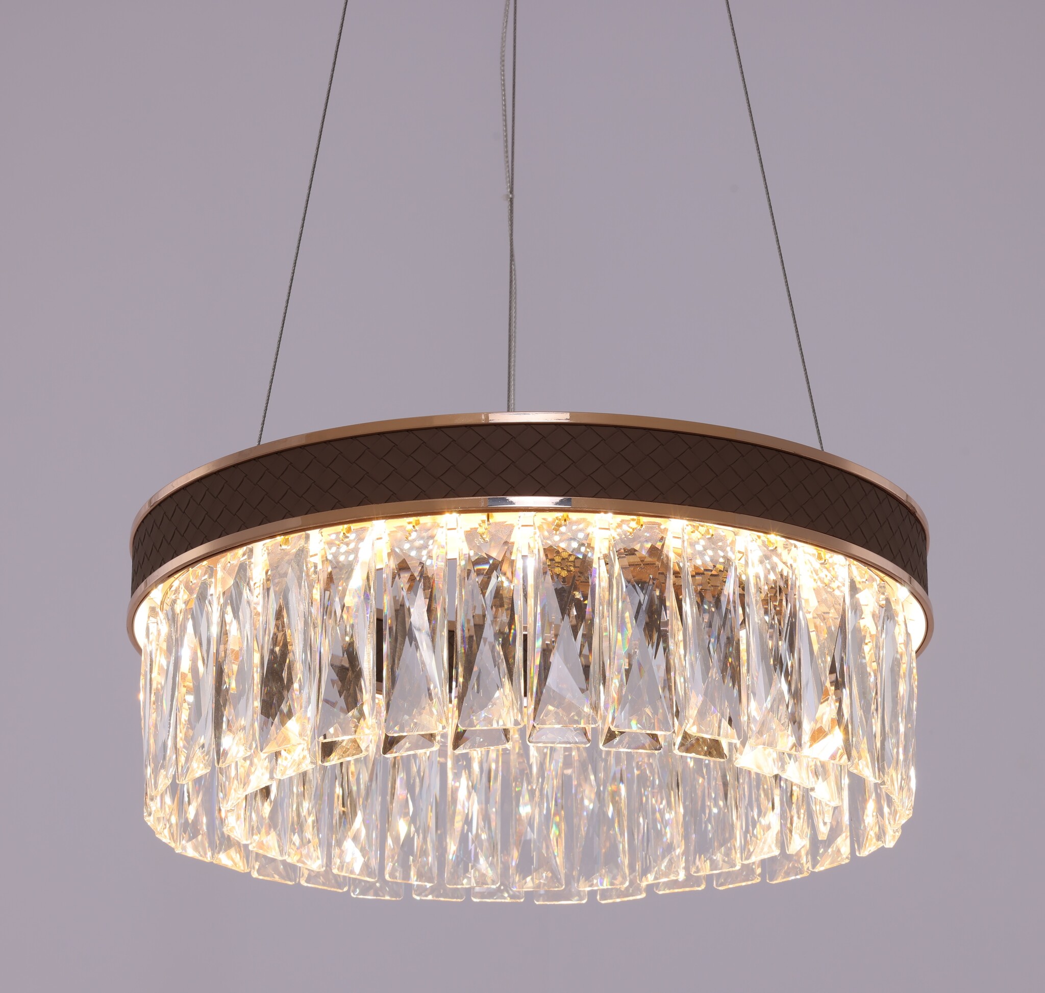 Hanglamp Rima | Rosé goud - Ø 40 cm