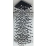 Videlamp Bubbles Smoke glas D100 x H250 cm