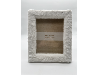 Fotolijst Fluffy Wit - 20 x 25 cm