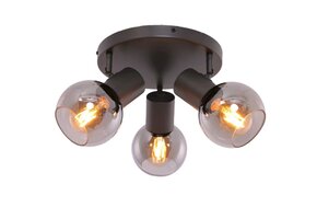 Plafondlamp Aura  - Zwart - 3 lichts