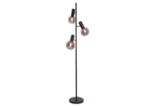 Vloerlamp Aura  - Zwart - 3 lichts