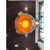 Videlamp Hanglamp smoke Illusion 16 lichts D100 x 400 cm