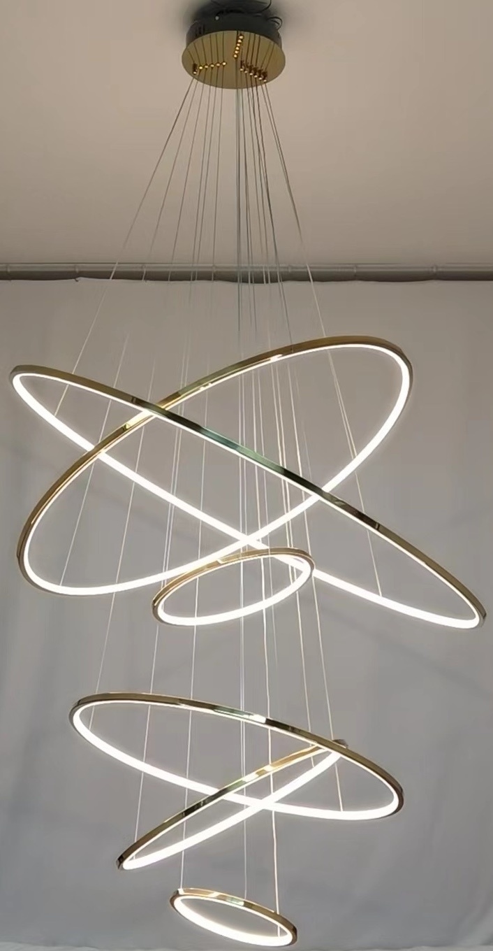 Videlamp Eve - SS Goud - D40/60/80/100/120 cm