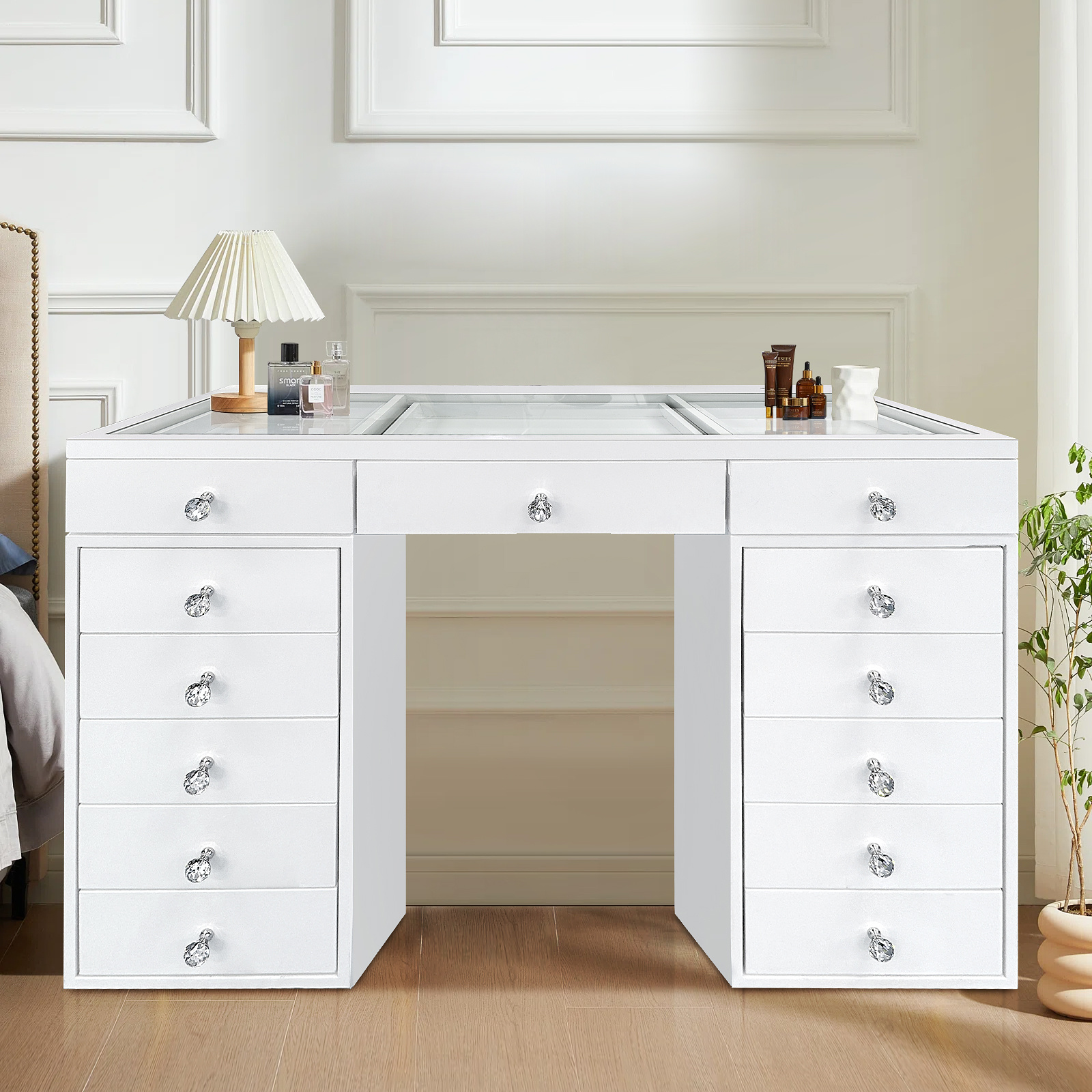 Kaptafel Amore - Wit - 13 lades