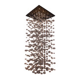 Videlamp Bubbles Smoke glas D100 x H250 cm