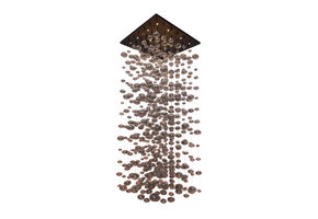 Videlamp Bubbles Smoke glas D100 x H250 cm