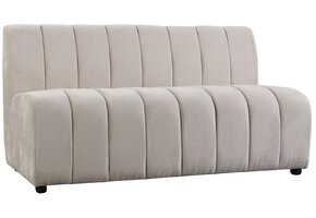 Eetkamerbank Luce - Velvet Champagne