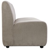 Eetkamerbank Luce - Velvet Champagne (Bergen 902)