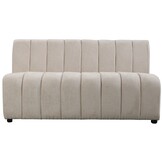 Eetkamerbank Luce - Velvet Champagne (Bergen 902)