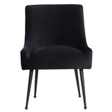 Eetkamerstoel Arona - Zwart - Zwart