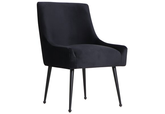 Eetkamerstoel Arona - Zwart - Zwart