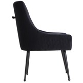 Eetkamerstoel Arona - Zwart - Zwart