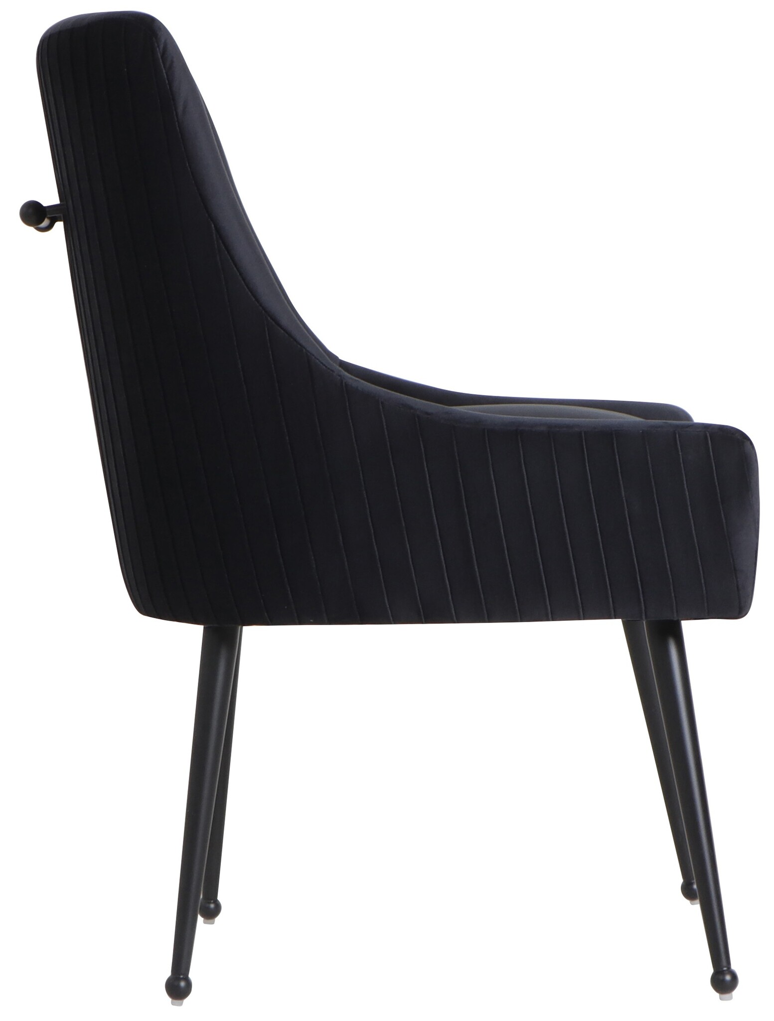 Eetkamerstoel Arona - Zwart - Zwart