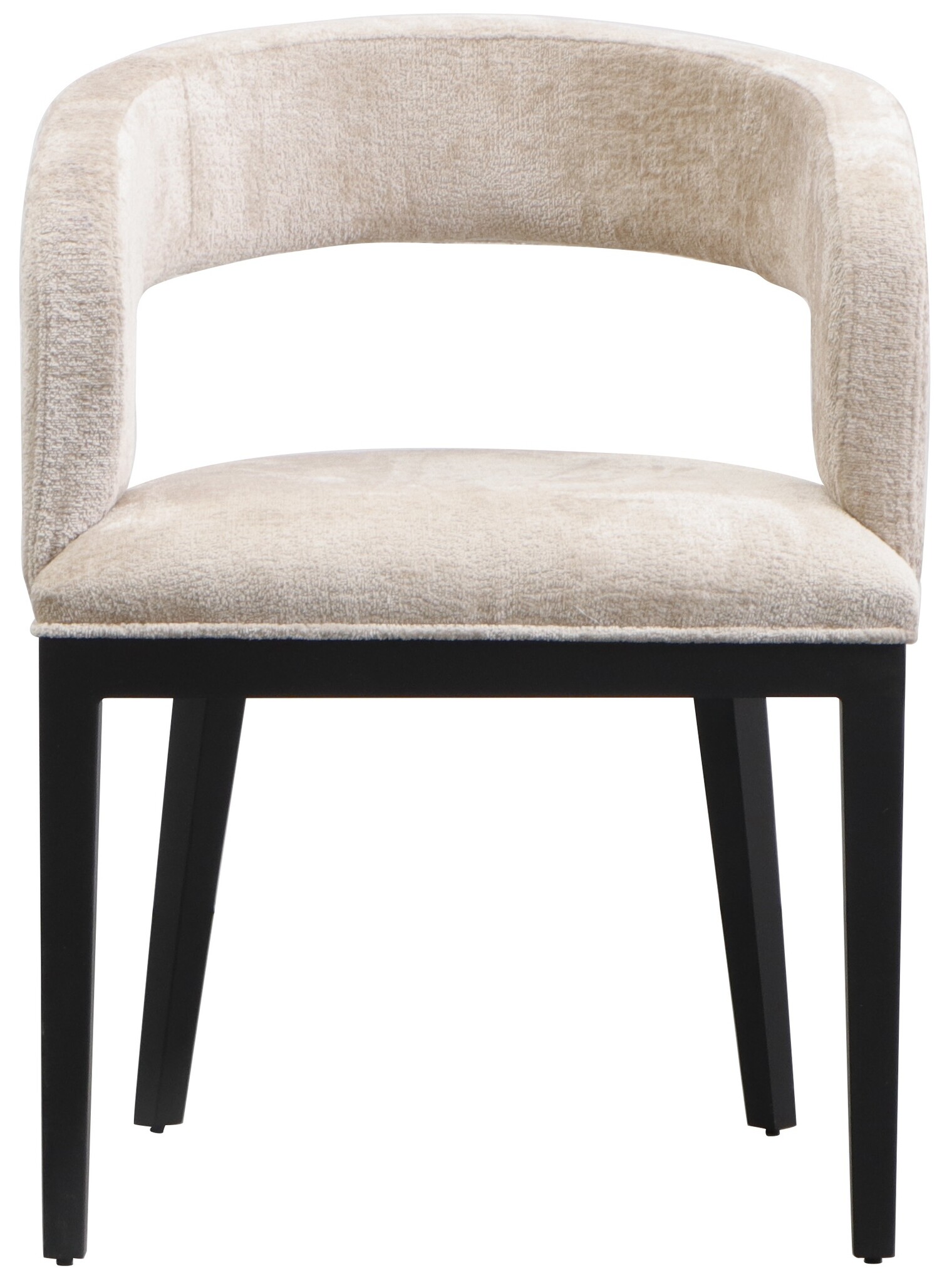 Eetkamerstoel Azure - Beige Chenille - Bergen 902