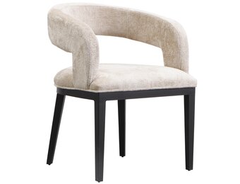 Eetkamerstoel Azure - Beige Chenille