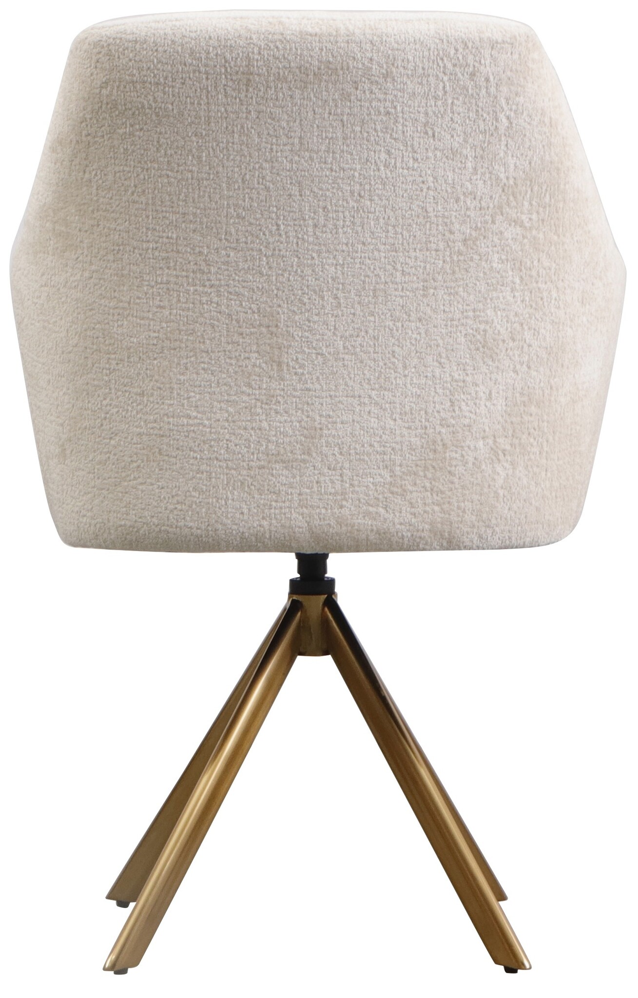 Draaistoel Mercure - Wit Chenille - Bergen 900