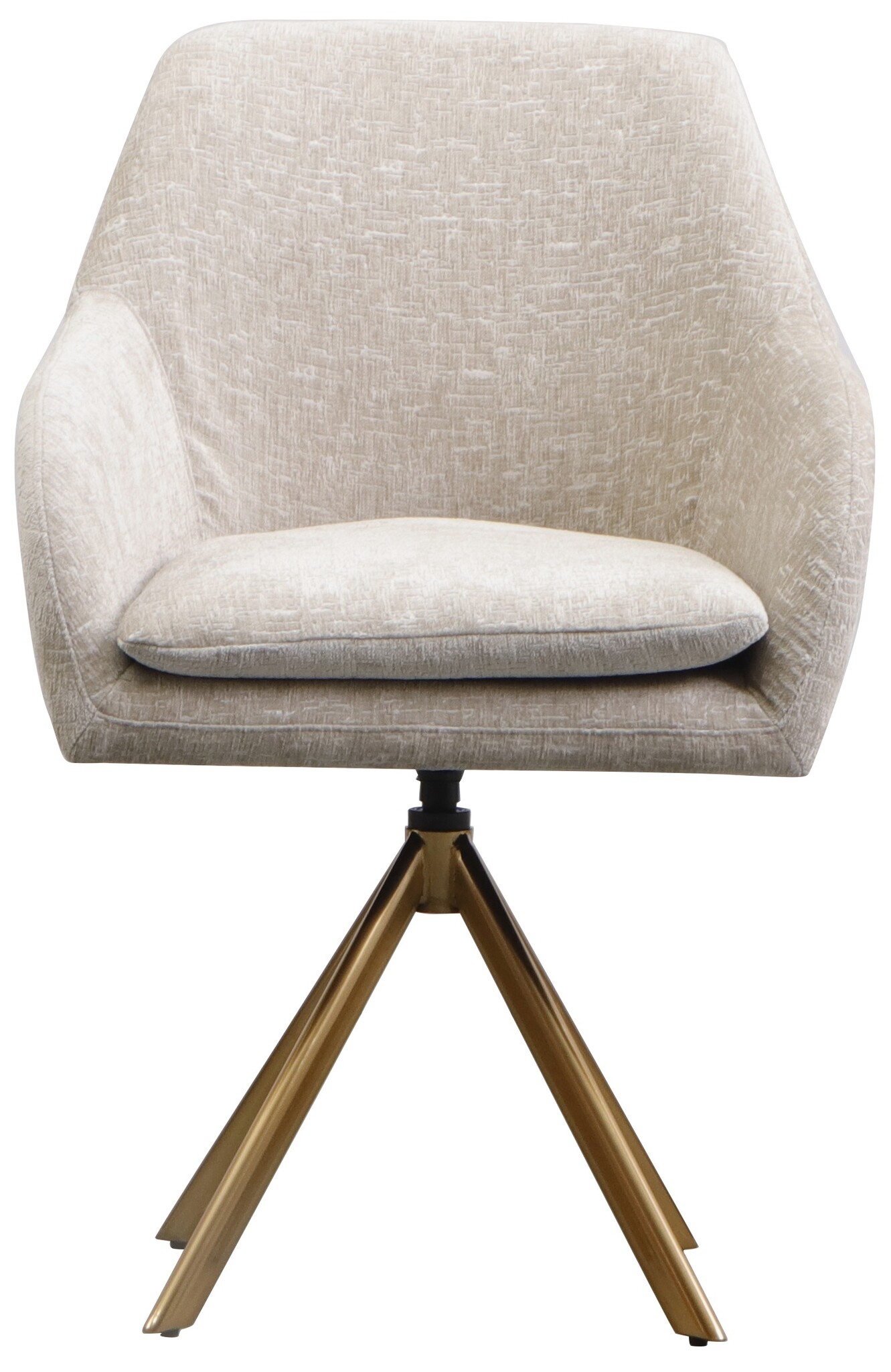 Draaistoel Mercure - Taupe Chenille - Island Pearl 106