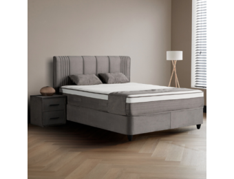 Boxspring Belicia - grijs