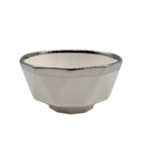 Soep Set Diamond - Wit/Zilver