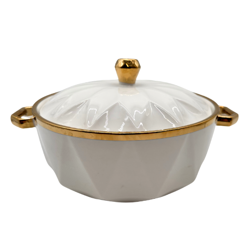 Soep Set Diamond - Wit/Goud