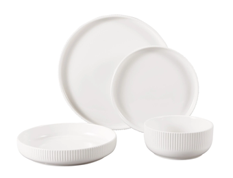 Serviesset Linens | 24-delig | Wit