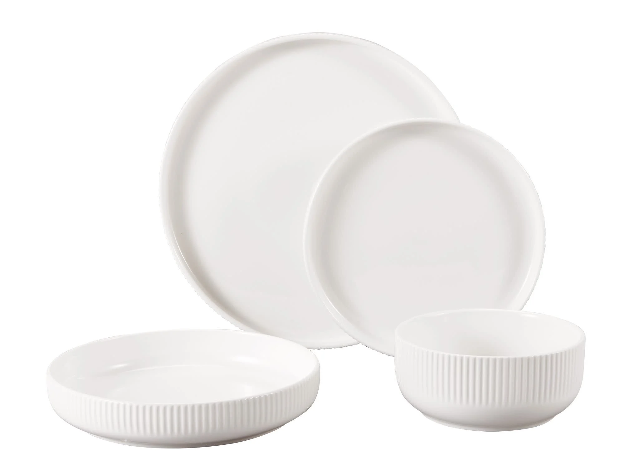 Serviesset Linens | 24-delig | Wit