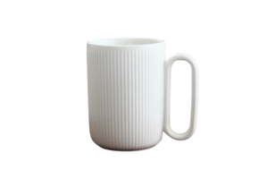 Linens Mok - wit | 300 ml