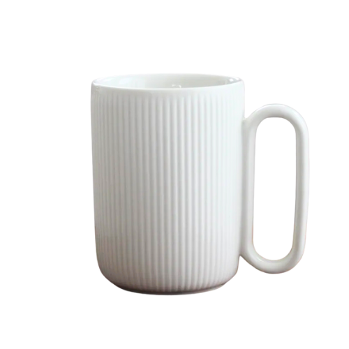 Linens Mok - wit | 300 ml