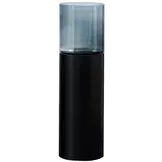 Luxe Windlicht op pilaar Zwart - 90 cm