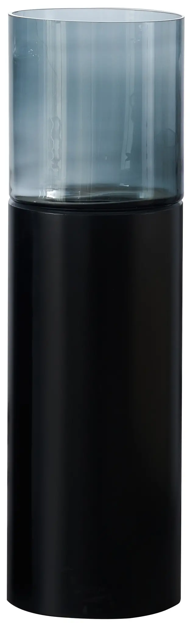 Luxe Windlicht op pilaar Zwart - 90 cm