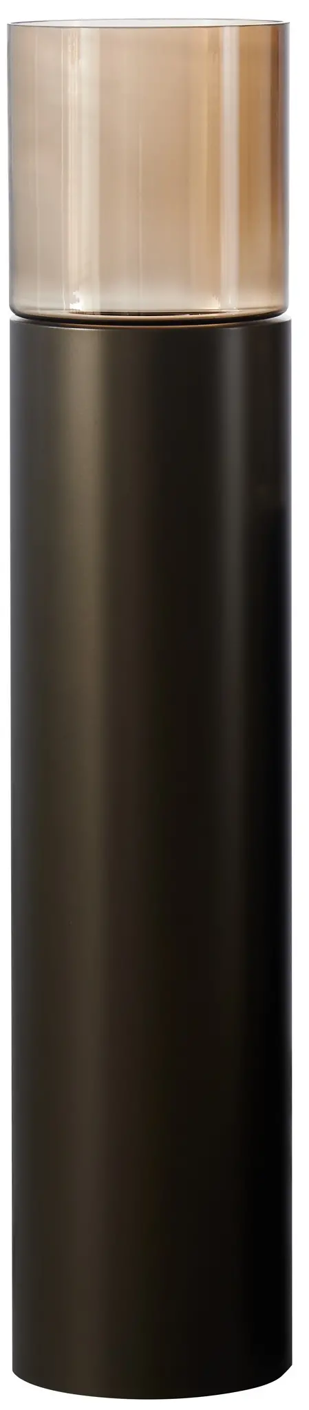 Luxe Windlicht op pilaar Bruin - 130 cm