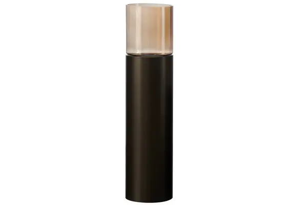 Luxe Windlicht op pilaar Bruin - 110 cm