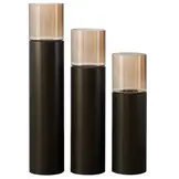 Luxe Windlicht op pilaar Bruin - 90 cm