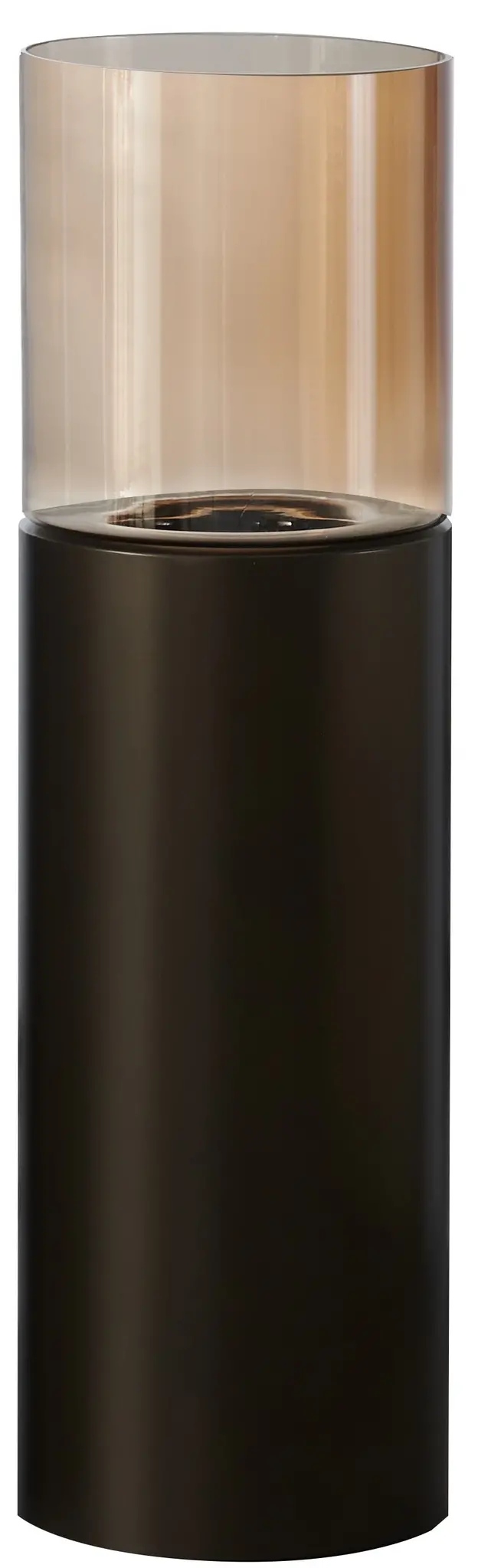 Luxe Windlicht op pilaar Bruin - 90 cm