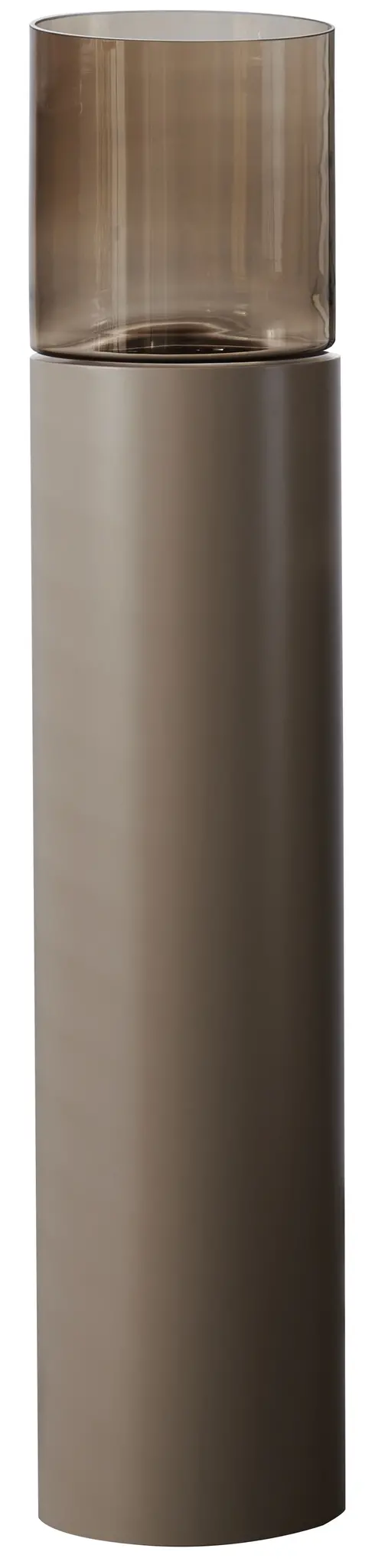 Luxe Windlicht op pilaar Champagne - 130 cm