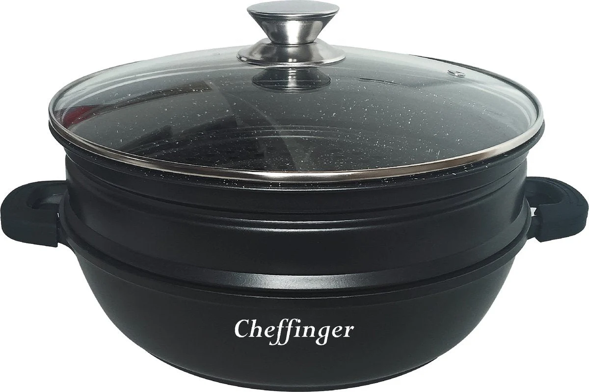 Cheffinger Tajine Braadpan | 4-delig | 28 cm