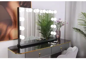 Hollywood spiegel 60 x 80 cm - Zwart