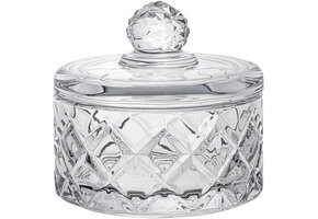 Glazen Bewaarpot Crystal - Ø 10,5 cm